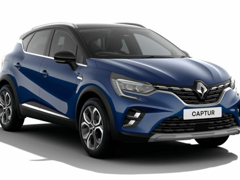 Compare Renault Captur 1.6 E-tech Full Hybrid 145 Techno  Blue
