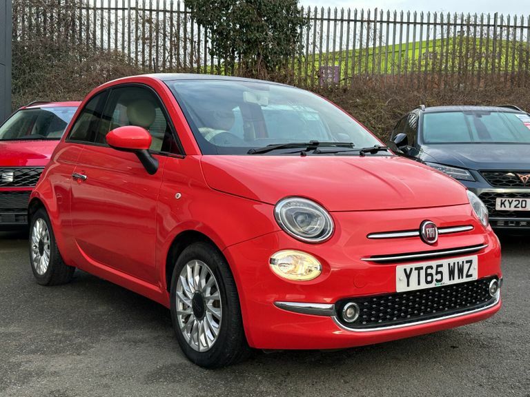 Compare Fiat 500 1.2 Lounge YT65WWZ Pink