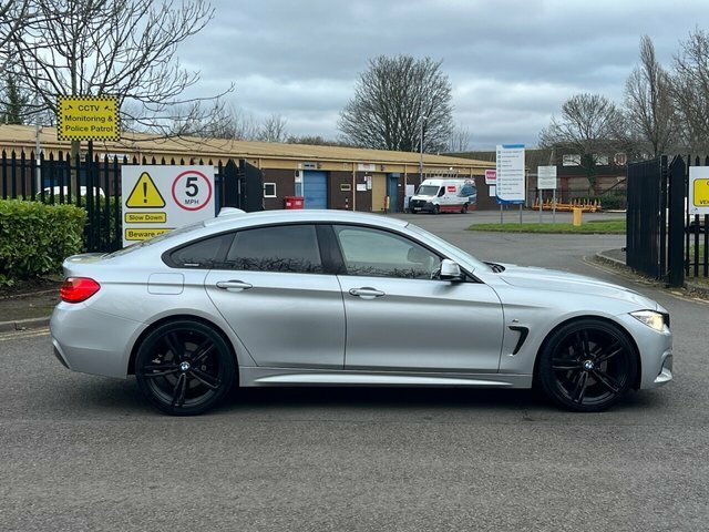 Compare BMW 4 Series Gran Coupe 3.0 430D M Sport Gran Coupe 2015 BV65OLW Silver