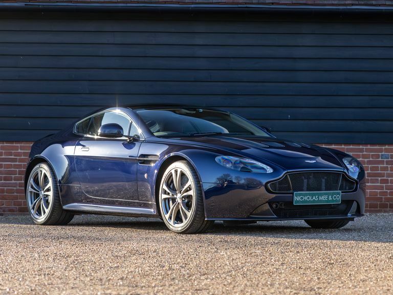 Compare Aston Martin Vantage Manual KY17FNN Blue