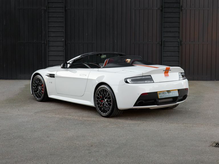 Compare Aston Martin Vantage Amr Roadster LH67CNE White