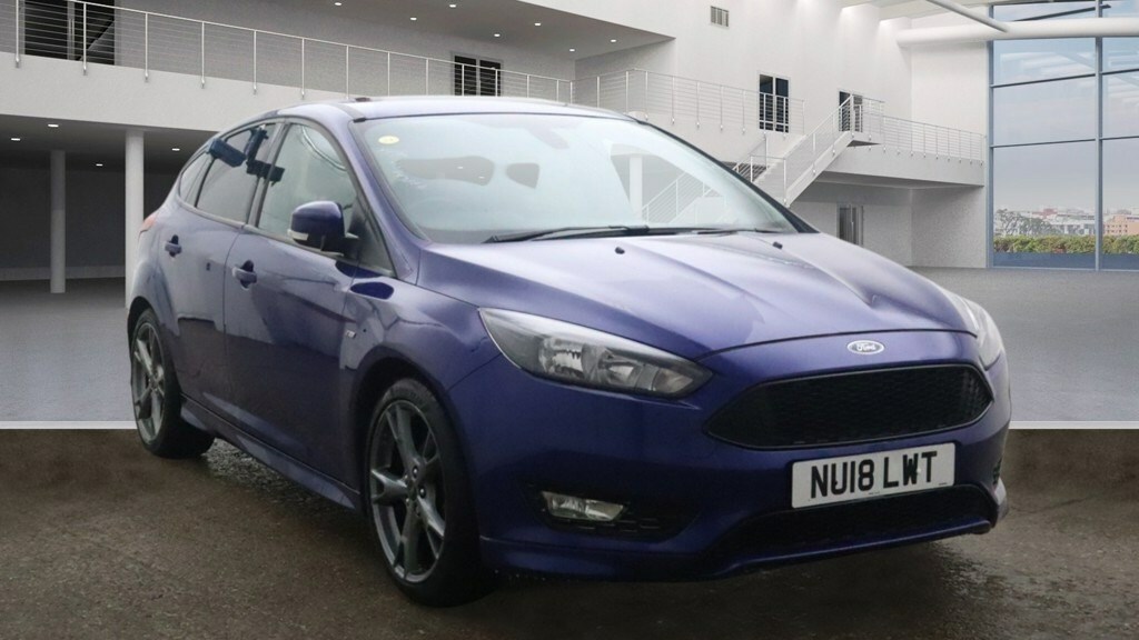 Compare Ford Focus St-line X NU18LWT Blue