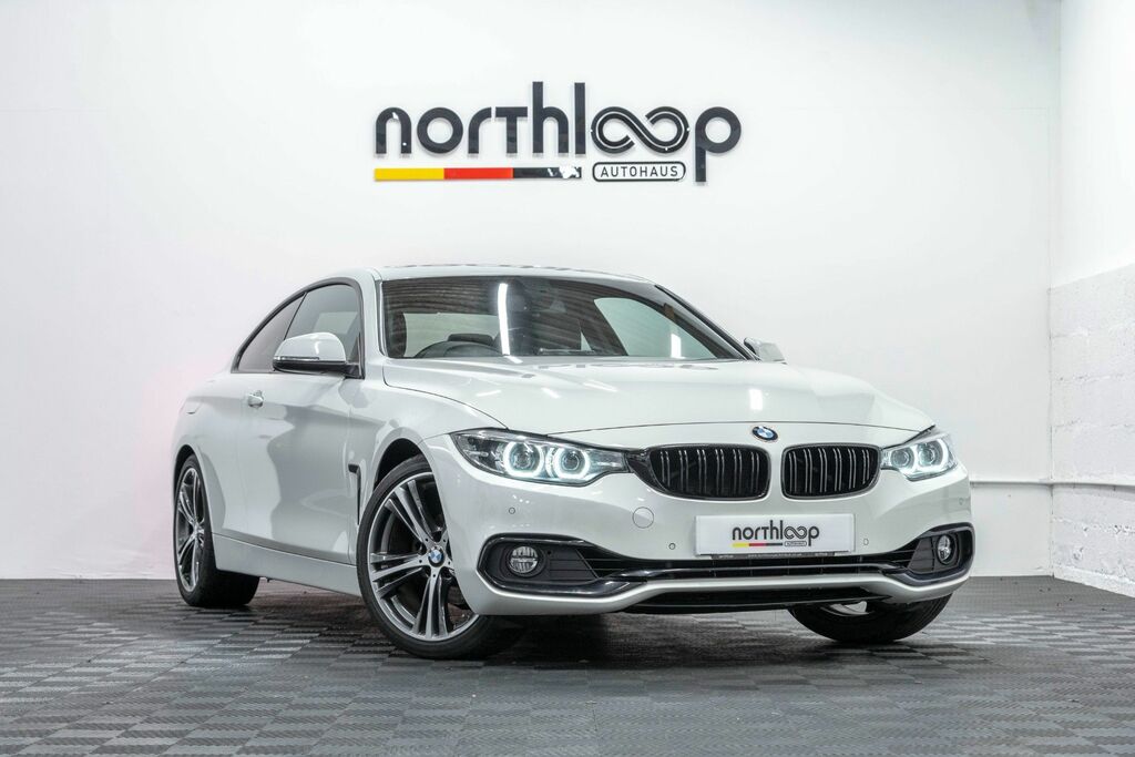 BMW 4 Series 2.0 420I Sport 181 Bhp White #1