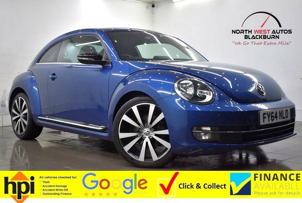Compare Volkswagen Beetle 2.0 Tdi Sport Euro 5 FY64NLO Blue