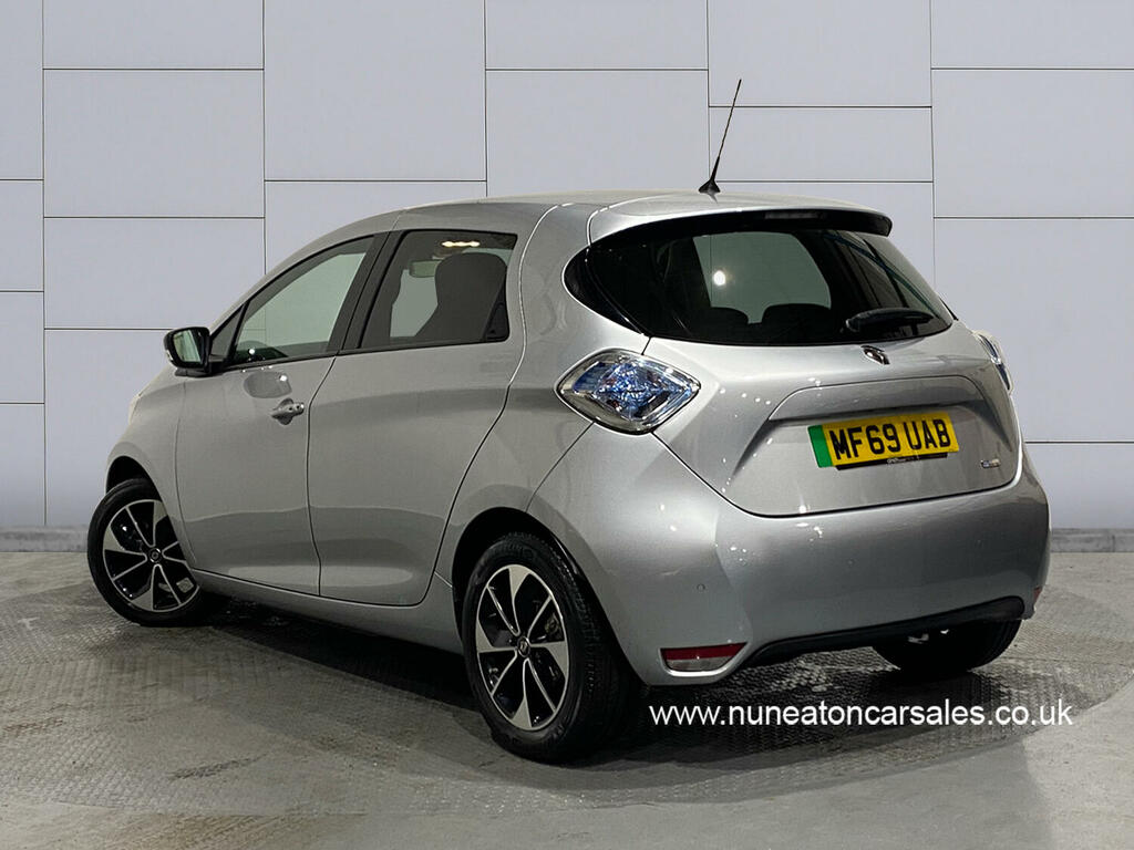 Compare Renault Zoe I Dynamique Nav Quick Charge 88 Bhp MF69UAB Grey