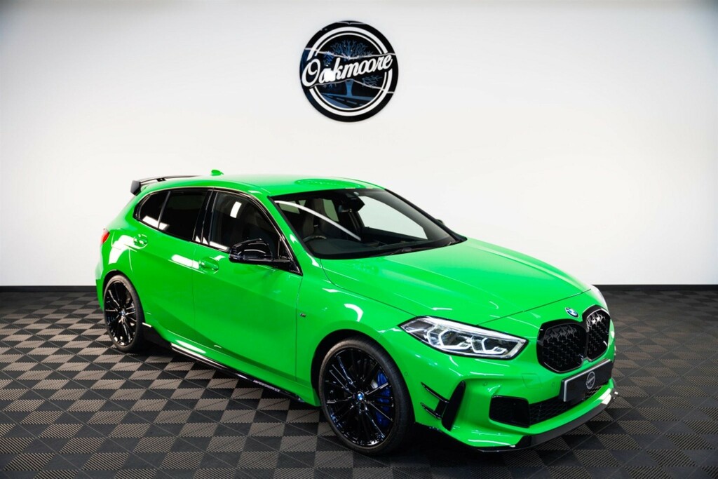 Compare BMW M1 Hatchback YM71NCD Green