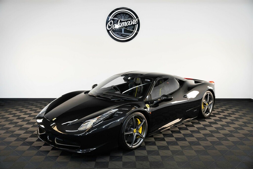 Ferrari 458 Coupe Black #1