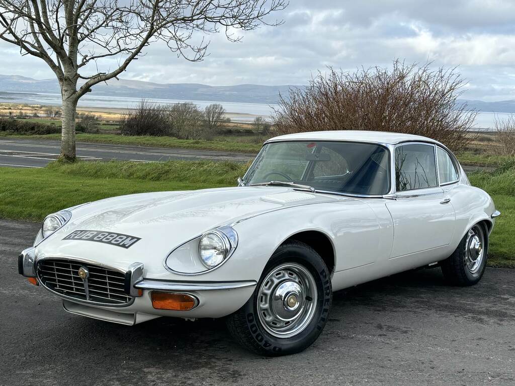 Compare Jaguar E-Type Family Owned From New RUB888M White