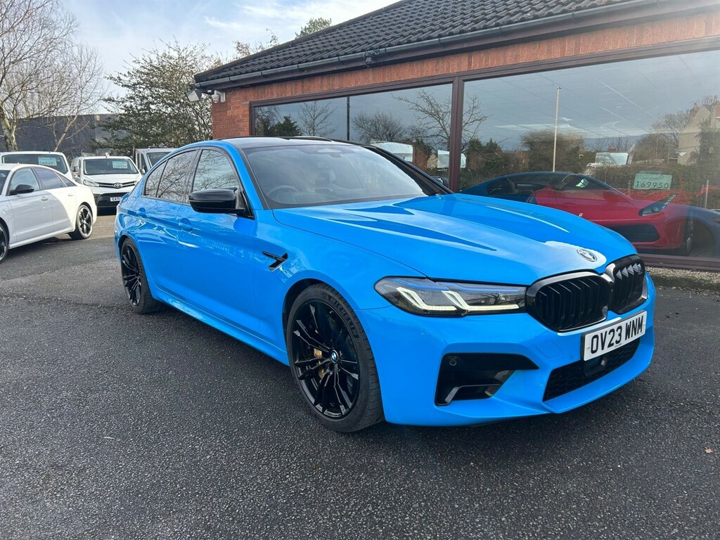 BMW M5 Saloon Blue #1