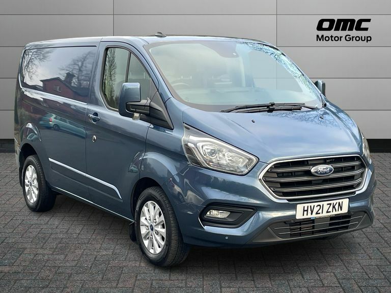 Compare Ford Transit Custom 2.0 Ecoblue 170Ps Low Roof Limited Van HV21ZKN Blue