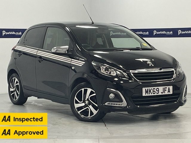 Compare Peugeot 108 1.0 Collection 70 Bhp - Aa Inspected MK69JFA Black