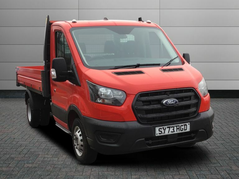 Compare Ford Transit Custom Ford Leader 350M Ccab Tipper 2.0L Ecoblue 130Ps R SY73HGD Red
