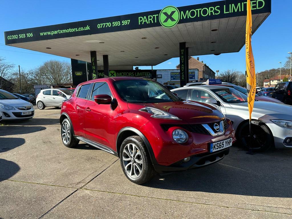 Compare Nissan Juke 1.5 Dci Tekna Euro 6 Ss KS65YHP Red