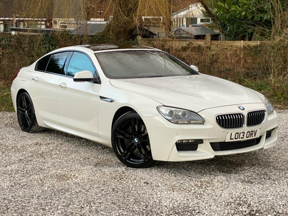 Compare BMW 6 Series Gran Coupe 3.0 640D M Sport Euro 5 Ss LO13ORV White