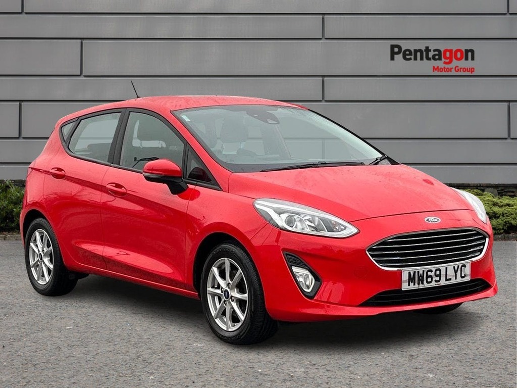 Compare Ford Fiesta 1.0T Ecoboost Gpf Zetec Hatchback Manua MW69LYC Red