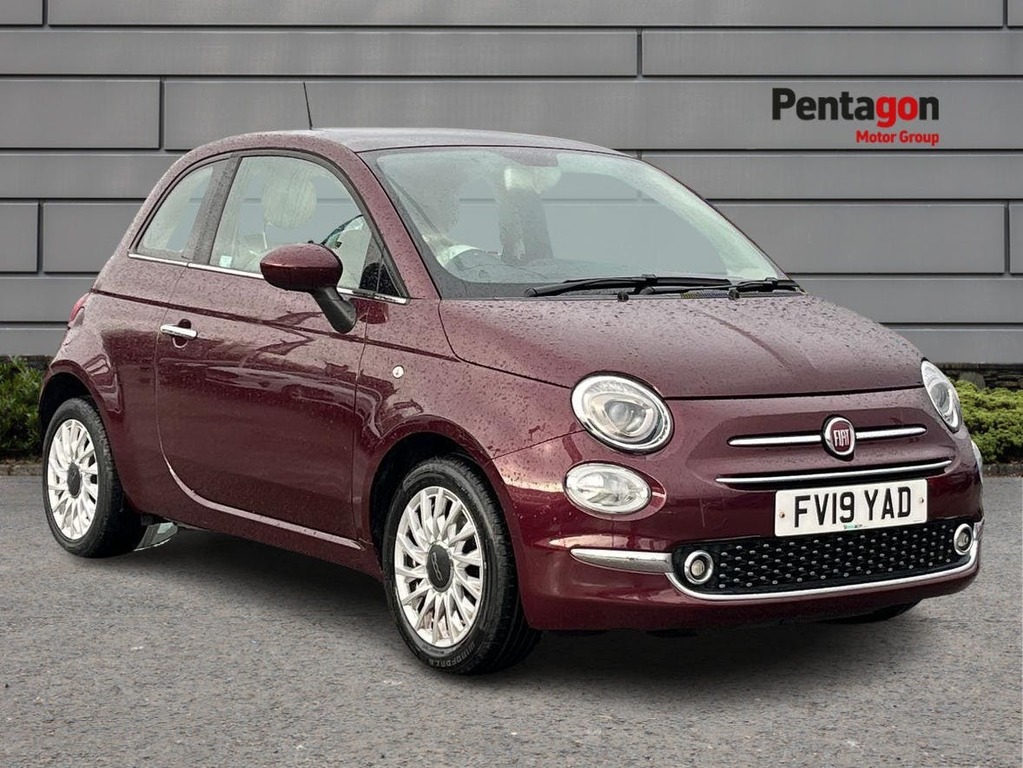 Compare Fiat 500 Lounge FV19YAD Red