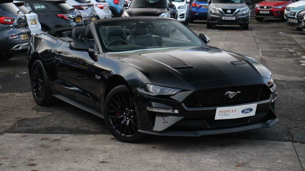 Ford Mustang Gt Black #1