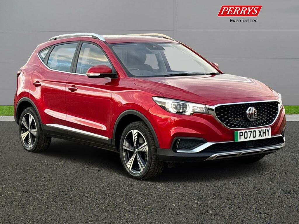 MG ZS Electric Red #1