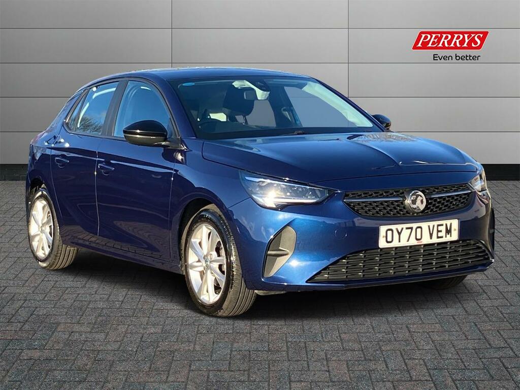 Compare Vauxhall Corsa Petrol OY70VEM Blue