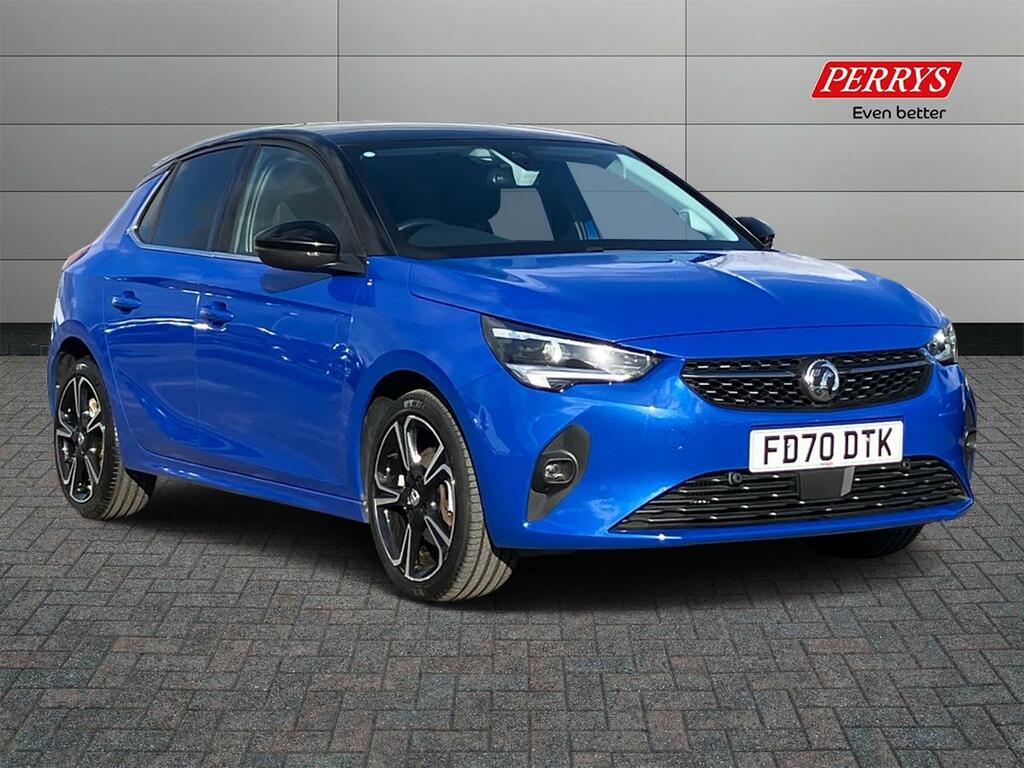 Compare Vauxhall Corsa Petrol FD70DTK Blue