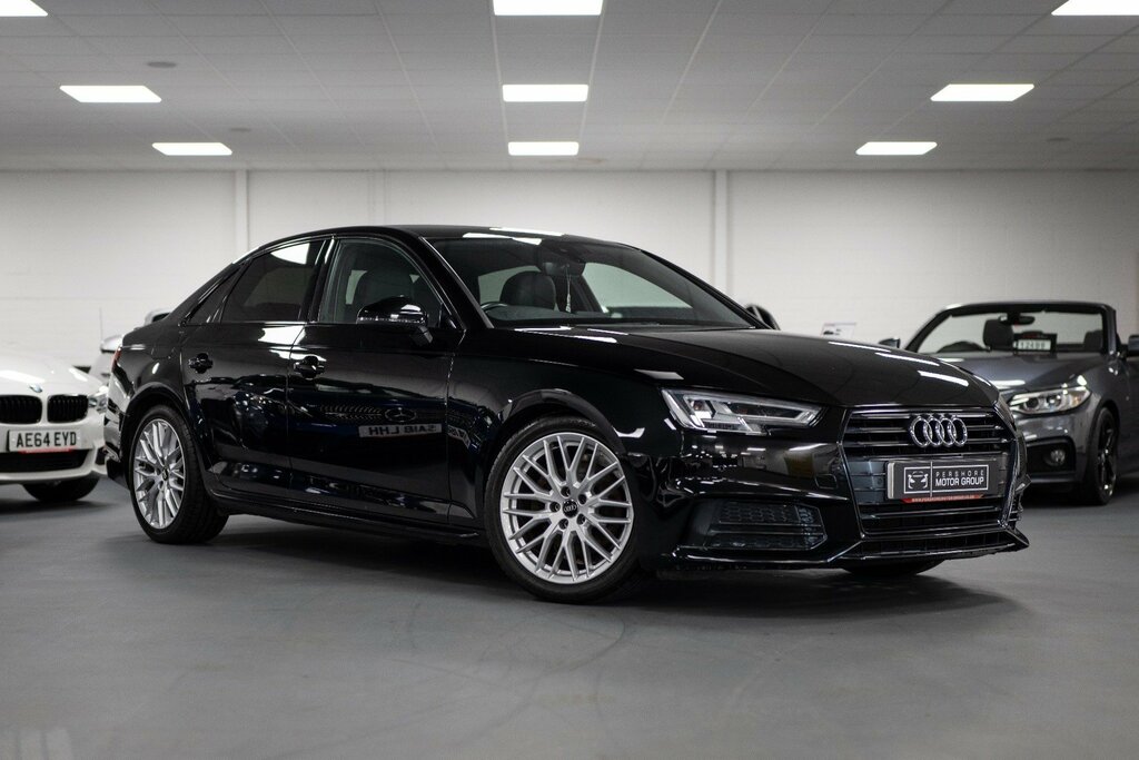 Compare Audi A4 S Line Black Edition T MV67YBH Black