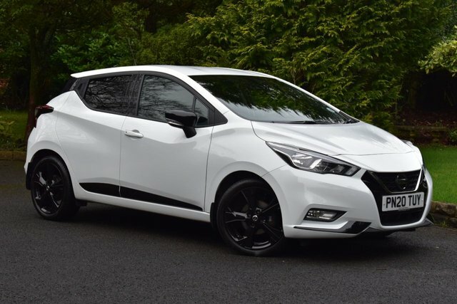 Compare Nissan Micra 1.0 Ig-t N-tec Xtronic 99 Bhp PN20TUY White