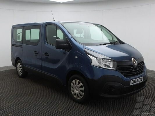 Renault Trafic 1.6 Dci Sl27 Business Wheelchair Accessible Disabl Blue #1