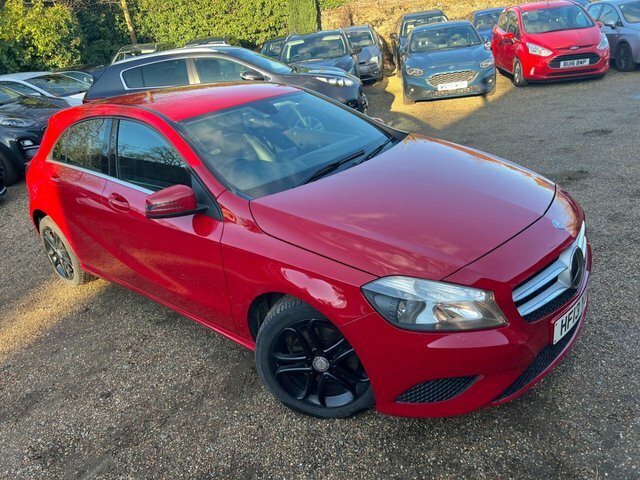 Compare Mercedes-Benz A Class A200 Blueefficiency Sport HF13YJR Red