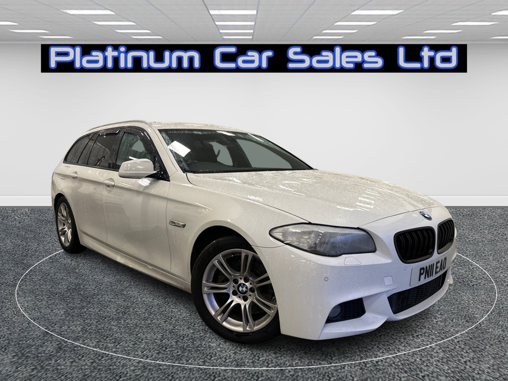 Compare BMW 5 Series 520D M Sport Touring PN11EAO White