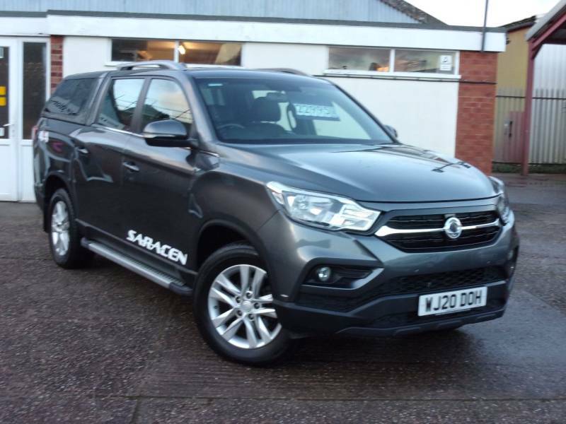Compare SsangYong Musso Double Cab Pick Up Saracen Awd WJ20DOH Grey