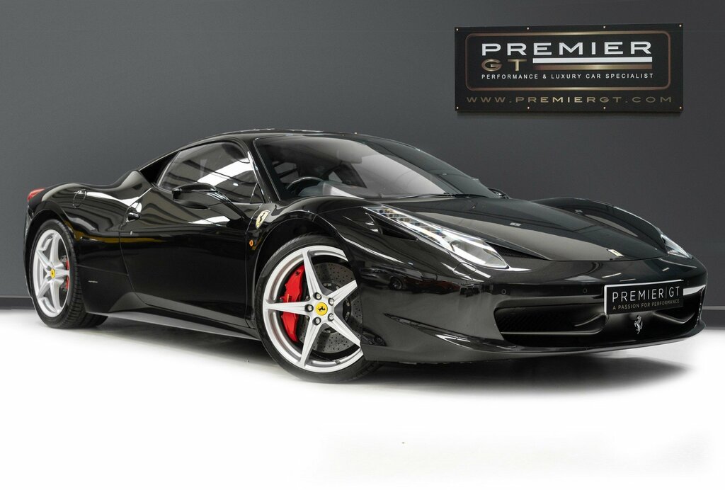 Compare Ferrari 458 Italia Dct. Carbon  Black