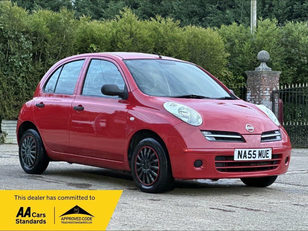 Compare Nissan Micra 1.2 16V S NA55MUE Red