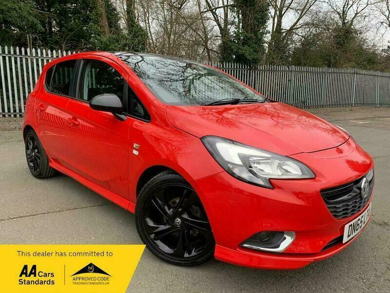 Compare Vauxhall Corsa Corsa Limited Edition DN65LTA Red