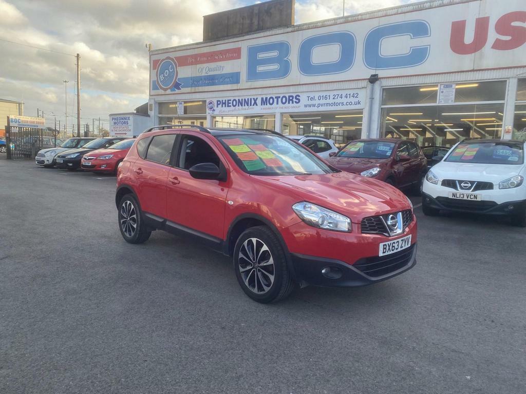 Compare Nissan Qashqai 1.6 360 2Wd Euro 5 BX63ZYV Red