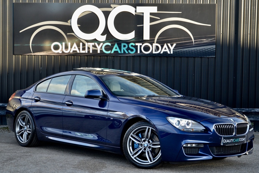 Compare BMW 6 Series 640D M Sport Gran Coupe OO05BAH Blue