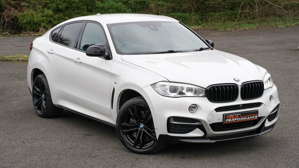 BMW X6 2018 18 M50d White #1