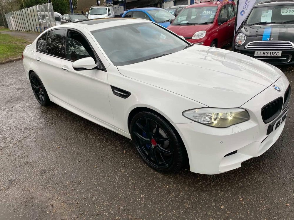 BMW M5 4.4 V8 Dct Euro 5 Ss White #1