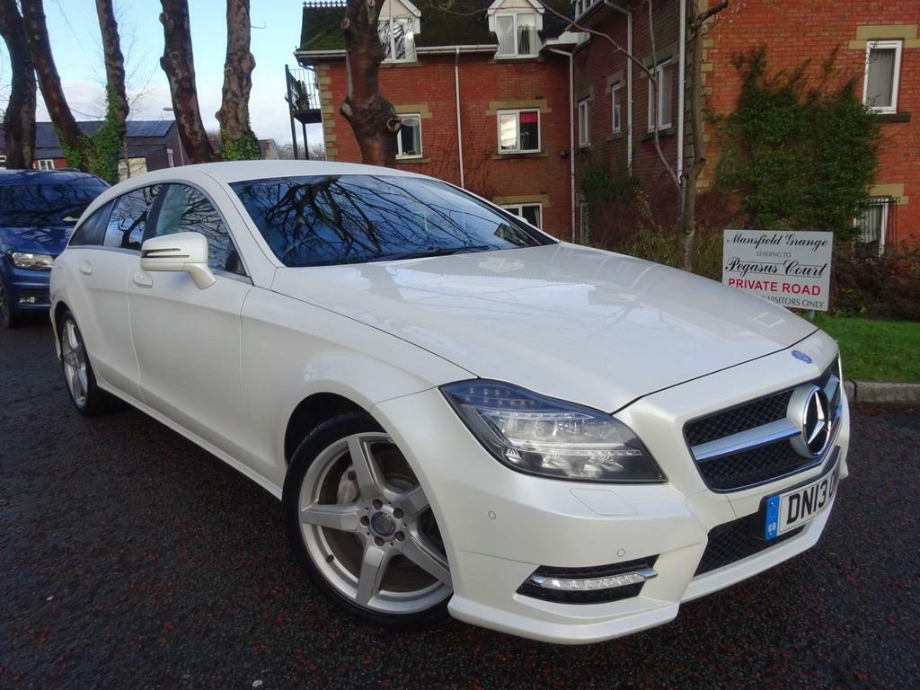 Compare Mercedes-Benz CLS Amg Sport DN13OMA White