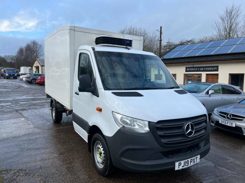 Mercedes-Benz Sprinter 3.5T Chassis Cab White #1
