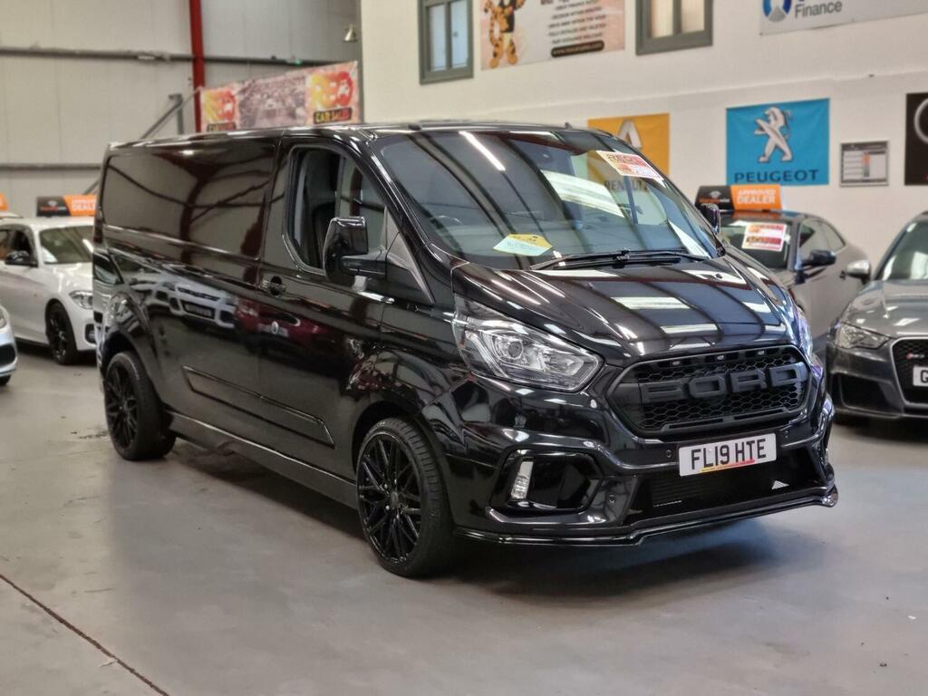 Ford Transit Custom Panel Van 2.0 300 Ecoblue Limited 201919 Black #1