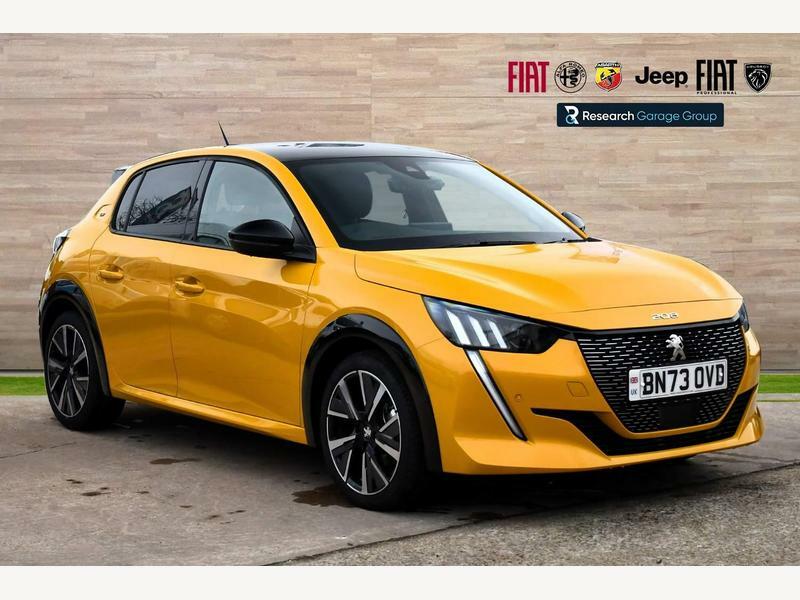 Compare Peugeot 208 1.2 Puretech Gt Eat Euro 6 Ss BN73OVD Yellow