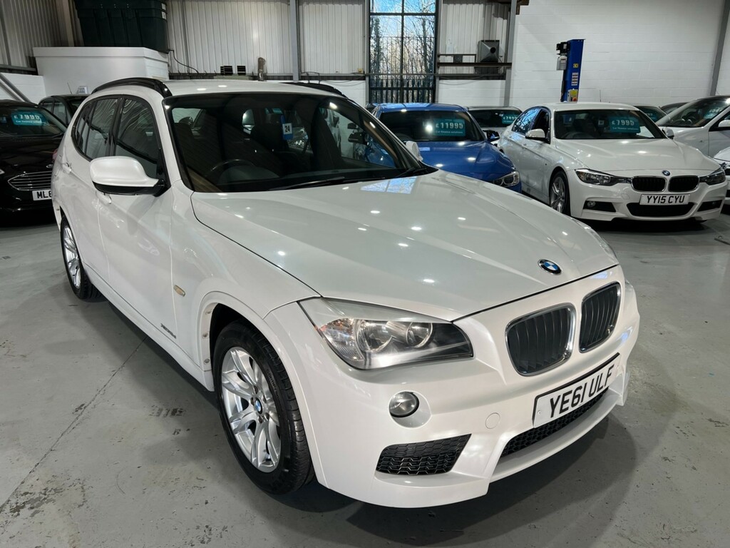Compare BMW X1 Xdrive18d M Sport YE61ULF White