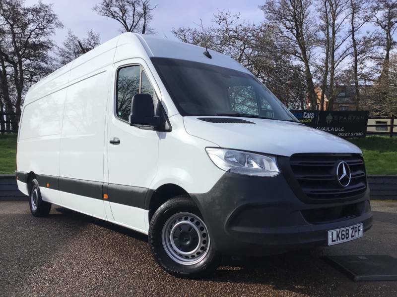 Compare Mercedes-Benz Sprinter 3.5T H2 Van One Owner From New Full Service His LK68ZPF White
