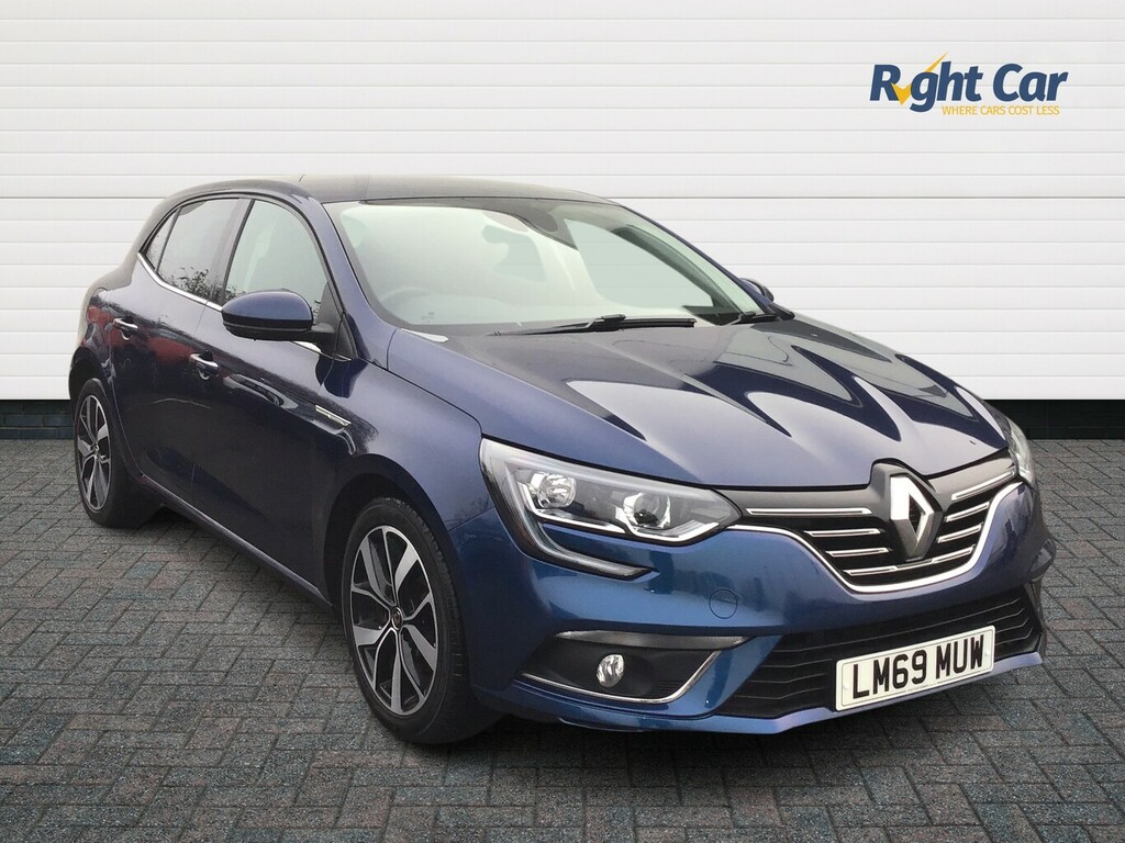 Compare Renault Megane Iconic Tce Edc LM69MUW Blue