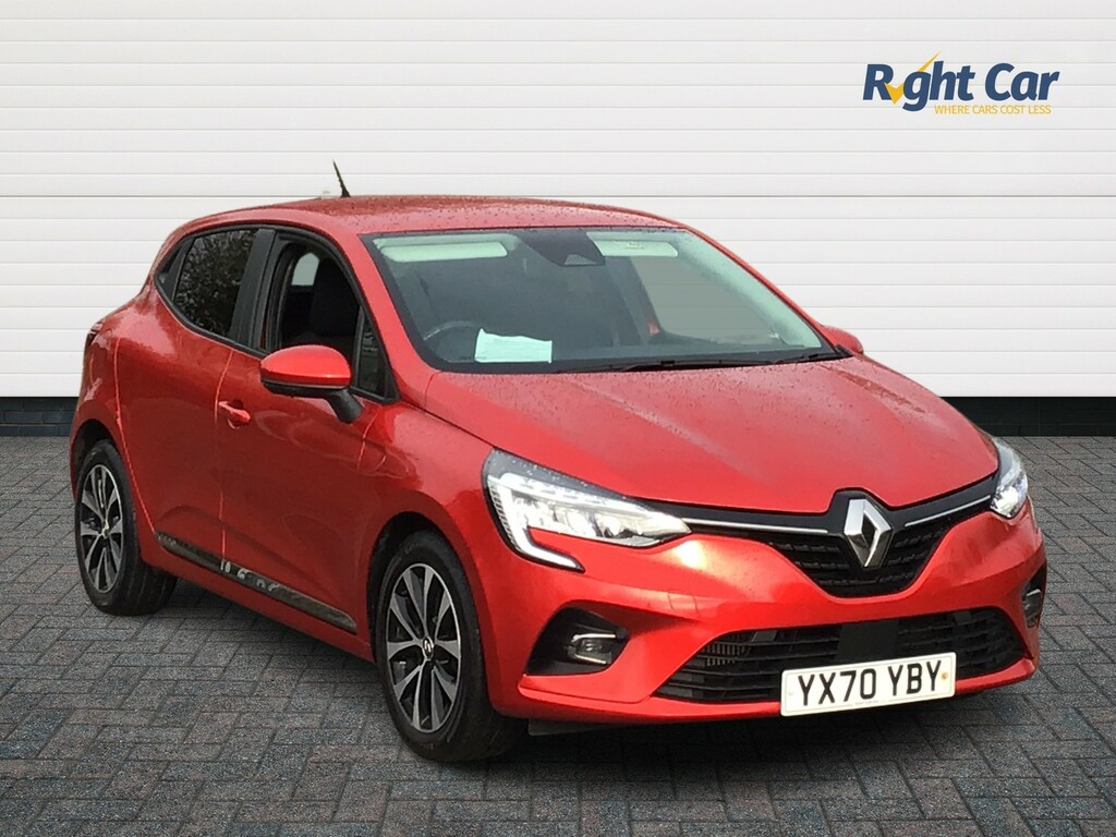 Compare Renault Clio 1.0 Tce Iconic 2020 70 YX70YBY Red
