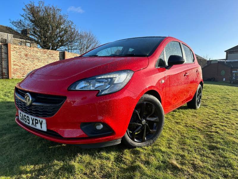 Compare Vauxhall Corsa 1.4 Griffin SA69XPY Red