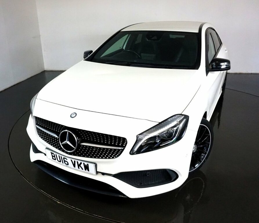 Compare Mercedes-Benz A Class 1.6 A 180 Amg Line Premium 5D-2 Owner BU16VKW White
