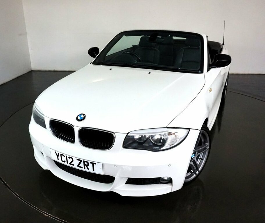 Compare BMW 1 Series 3.0 125I Sport Plus Edition 2D-finished In Alpine YC12ZRT White