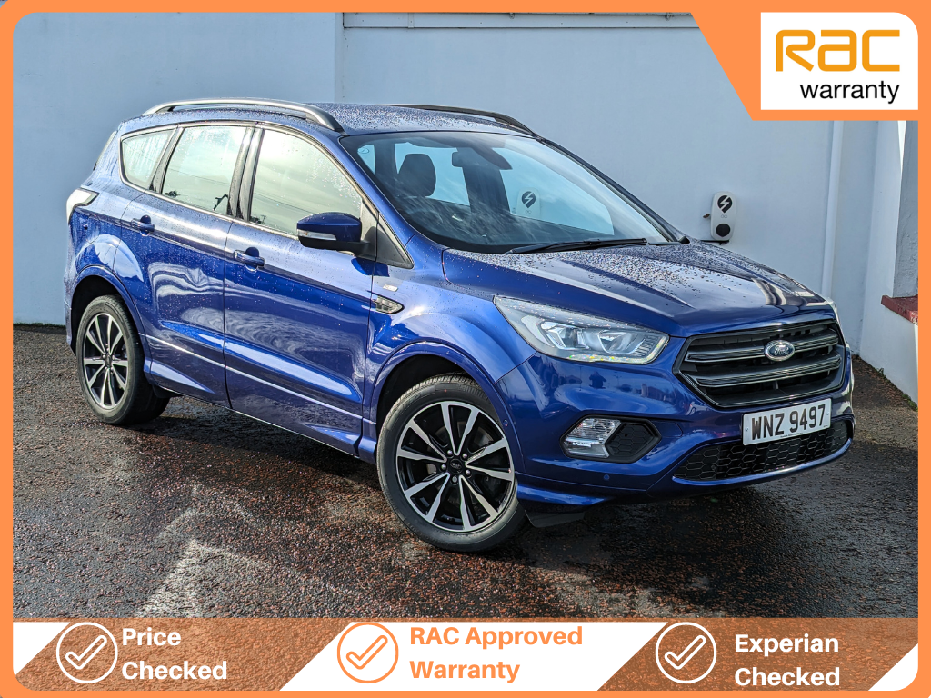 Compare Ford Kuga 2017 Ford Kuga St-line 1.5Tdci WNZ9497 Blue