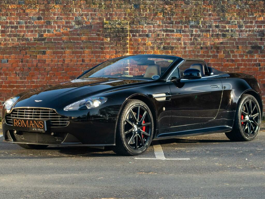 Compare Aston Martin Vantage 4.7 V8 S Roadster Sportshift Euro 5 KM12ZSK Black